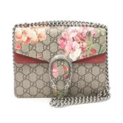 Pre-owned Canvas gucci-bags Gucci Vintage , Beige , Dames