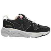 Zwart en Wit Hardloopschoenen Golden Goose , Black , Dames