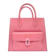 Pre-owned Leather balenciaga-bags Balenciaga Vintage , Pink , Dames