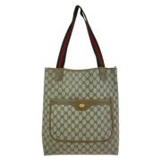 Pre-owned Canvas gucci-bags Gucci Vintage , Brown , Dames