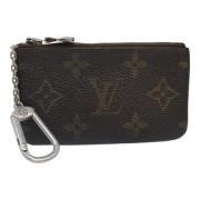 Pre-owned Canvas wallets Louis Vuitton Vintage , Brown , Dames