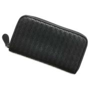 Pre-owned Leather wallets Bottega Veneta Vintage , Black , Dames