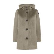 Velvet Neo Parka Jas RRD , Gray , Dames