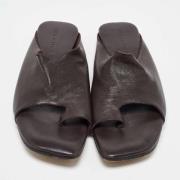 Pre-owned Leather flats Bottega Veneta Vintage , Brown , Dames