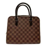 Pre-owned Canvas handbags Louis Vuitton Vintage , Brown , Dames