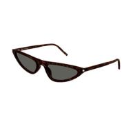 Stijlvolle Zwarte Leren Schoudertas Saint Laurent , Black , Unisex