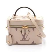 Pre-owned Leather louis-vuitton-bags Louis Vuitton Vintage , Beige , D...