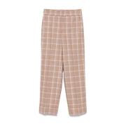 Stijlvolle Panta Broek Peserico , Brown , Dames