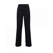 Wijde Broek - Zomerse Stijl &Co Woman , Black , Dames