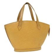 Pre-owned Leather louis-vuitton-bags Louis Vuitton Vintage , Yellow , ...