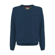 Regent Sweater MC2 Saint Barth , Blue , Heren