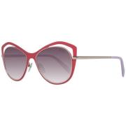 Rode Vlinder Zonnebril Verlooplens Emilio Pucci , Red , Dames