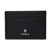 Portemonnee/kaarthouder Furla , Black , Dames