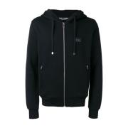 Stijlvolle hoodie met G9If0Tg7Jyxn0000 Dolce & Gabbana , Black , Heren