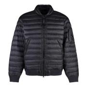 Donsjack met Logopatch C.p. Company , Black , Heren