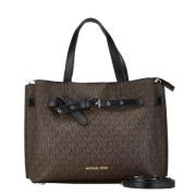 Pre-owned Canvas handbags Michael Kors Pre-owned , Brown , Dames