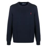 Hunter Navy Sweater Polo Ralph Lauren , Blue , Heren