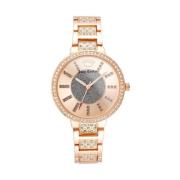 Roségoud Damesmode Horloge Juicy Couture , Yellow , Dames