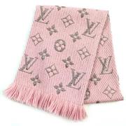 Pre-owned Canvas scarves Louis Vuitton Vintage , Pink , Dames