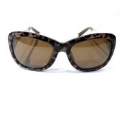 Pre-owned Plastic sunglasses Louis Vuitton Vintage , Brown , Dames