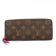 Pre-owned Fabric wallets Louis Vuitton Vintage , Brown , Dames