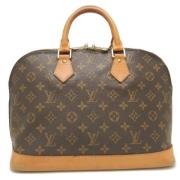 Pre-owned Canvas handbags Louis Vuitton Vintage , Brown , Dames