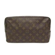 Pre-owned Canvas louis-vuitton-bags Louis Vuitton Vintage , Brown , Da...