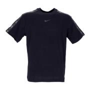 Sportswear Tape Zwart T-Shirt Nike , Black , Dames