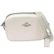 Pre-owned Leather crossbody-bags Coach Pre-owned , White , Dames