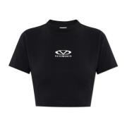 Logo top Vetements , Black , Dames