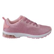 Chique poederroze High-Craft Sneakers Plein Sport , Pink , Dames