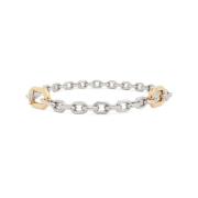 Versierde Riem in Zilver en Goud Paco Rabanne , Gray , Dames