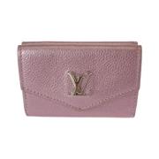 Pre-owned Leather wallets Louis Vuitton Vintage , Pink , Dames