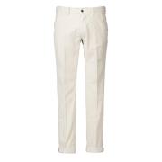 Ecru Stijlvolle Broek Mason's , Beige , Heren