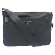 Pre-owned Canvas prada-bags Prada Vintage , Black , Dames