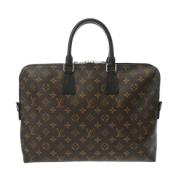 Pre-owned Leather louis-vuitton-bags Louis Vuitton Vintage , Brown , H...