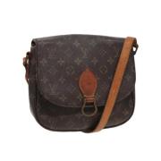 Pre-owned Canvas louis-vuitton-bags Louis Vuitton Vintage , Brown , Da...