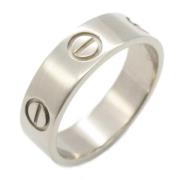 Pre-owned White Gold rings Cartier Vintage , Gray , Dames