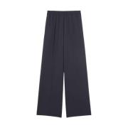 Donkerblauwe Petra Broek Max Mara Weekend , Blue , Dames