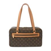 Pre-owned Canvas louis-vuitton-bags Louis Vuitton Vintage , Brown , Da...