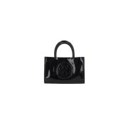 Zwarte Bio-Tex™ Tote Tas Tory Burch , Black , Dames