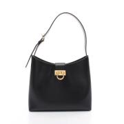 Pre-owned Leather handbags Salvatore Ferragamo Pre-owned , Black , Dam...