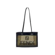 Pre-owned Canvas fendi-bags Fendi Vintage , Brown , Dames