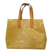 Pre-owned Leather shoulder-bags Louis Vuitton Vintage , Beige , Dames