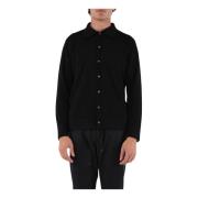 Bicolour Cardigan met knoopsluiting Mauro Grifoni , Black , Heren