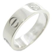 Pre-owned Metal rings Cartier Vintage , Gray , Dames