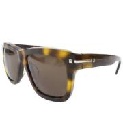 Pre-owned Plastic sunglasses Valentino Vintage , Brown , Dames