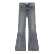 Flared Vintage Denim Dames Jeans Pinko , Blue , Dames