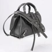 Pre-owned Leather handbags Balenciaga Vintage , Gray , Dames