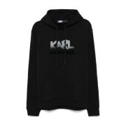 Zwarte Sweaters Karl Lagerfeld , Black , Heren